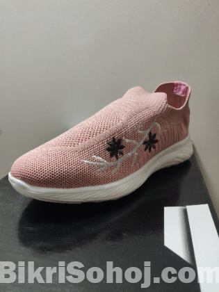 Mesh Embroidery Shoes